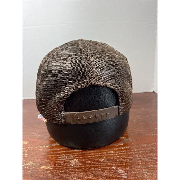 Vintage Budweiser Clydesdale Brown Trucker Patch Hat With Mesh Back X3 - Picture 3 of 5